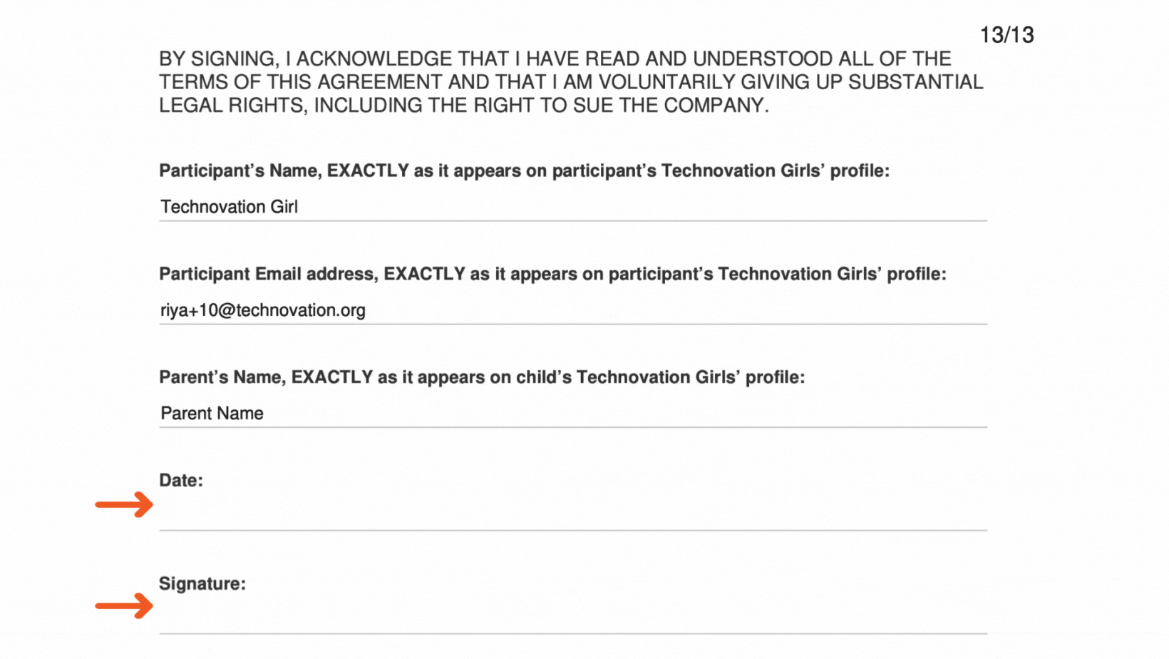2.1 First, let’s start with the  Parental Consent Form!.gif